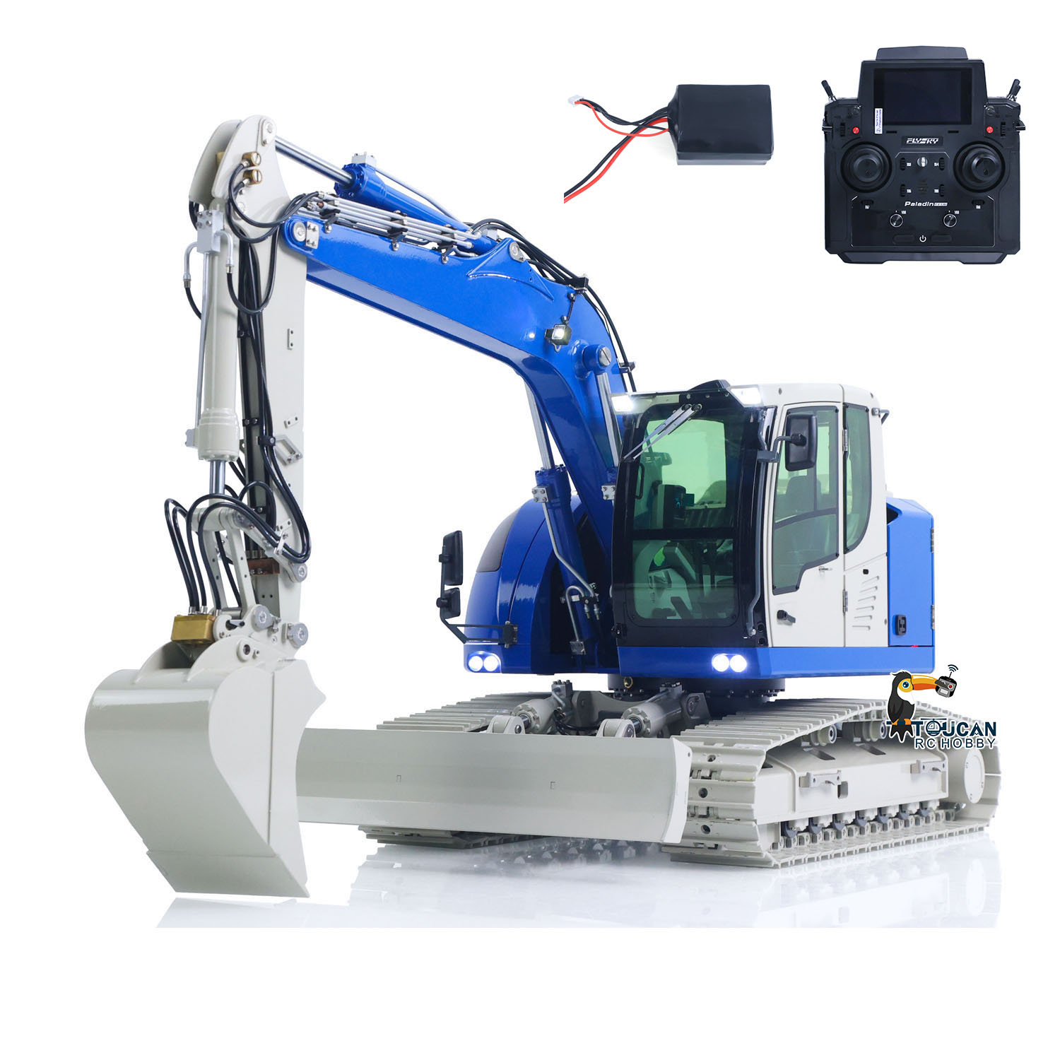 Rc Excavator Hydraulic - 1/14 7CH Remote Control Hydraulic Excavator
