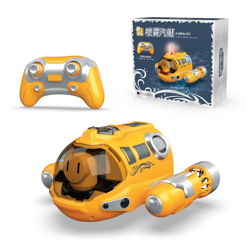 Rc Submarine Water - RC 2.4GHz Spray Motorboat Swimming Pool