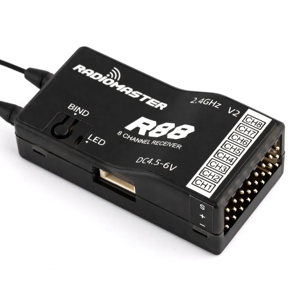 RadioMaster R88 V2.0 8ch SFHSS - Receiver Sbus 8Ch ulasan dan harga