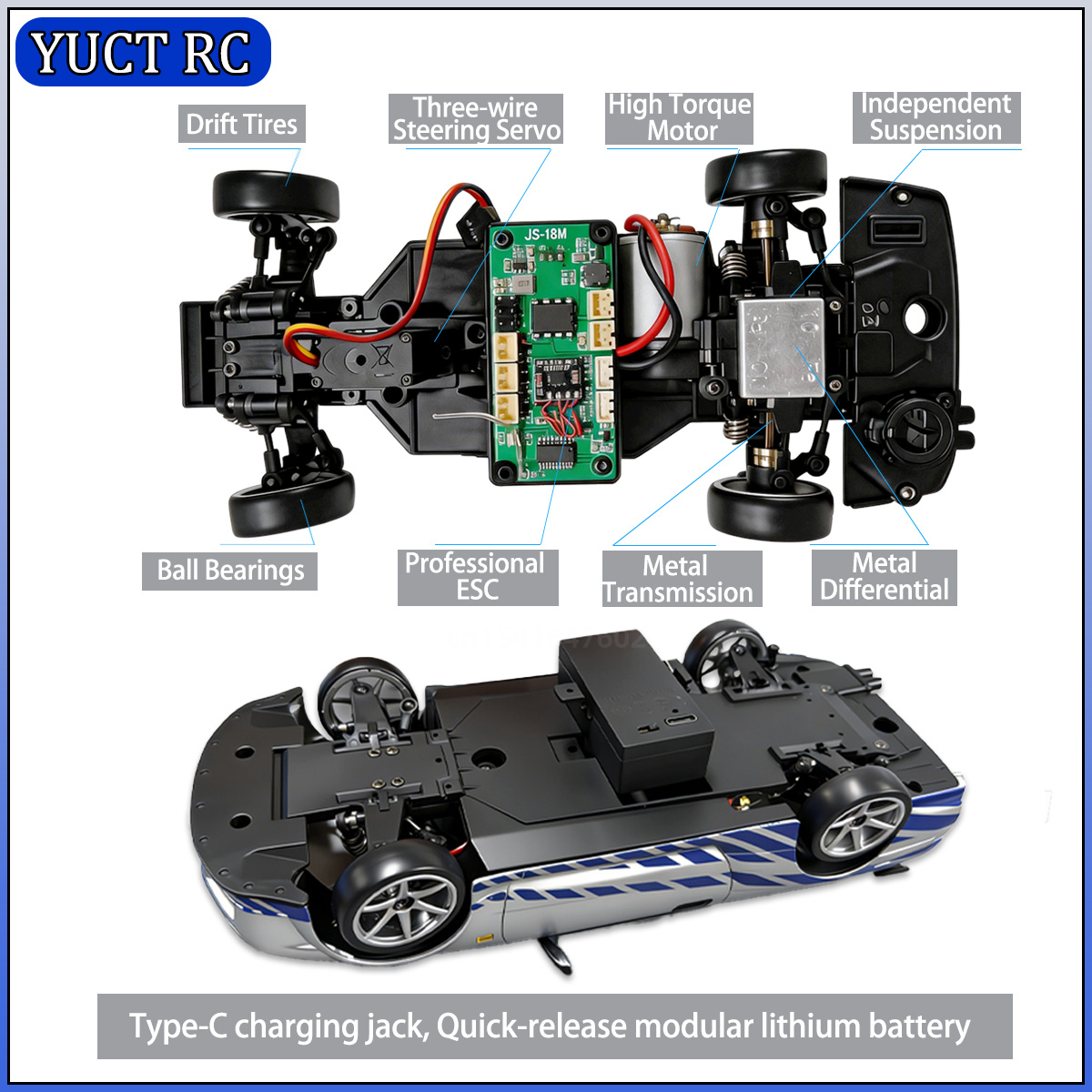 LDRC LD1899 1/18 RC Drift Car  - Rc Hobby Drift Car ulasan dan harga
