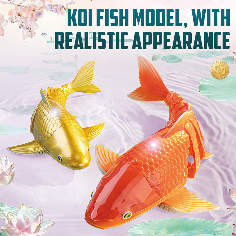 Smart Rc Fish Bionic Koi Fish  - Rc Submarine Water ulasan dan harga