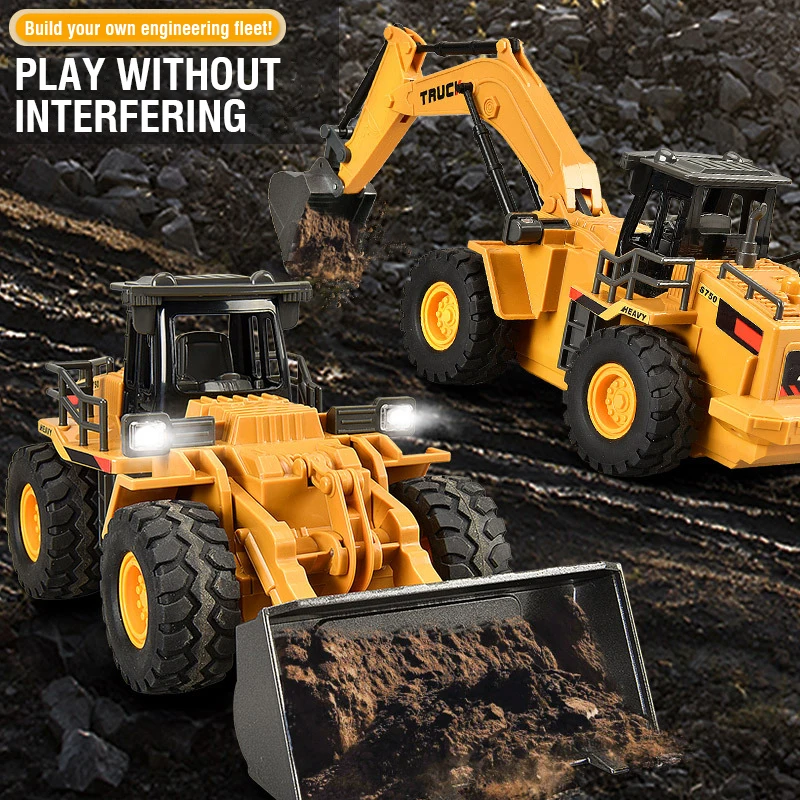2.4G Alloy Remote Control Exca - Rc Excavator Hydraulic ulasan dan harga
