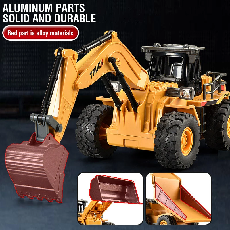 2.4G Alloy Remote Control Exca - Rc Excavator Hydraulic ulasan dan harga