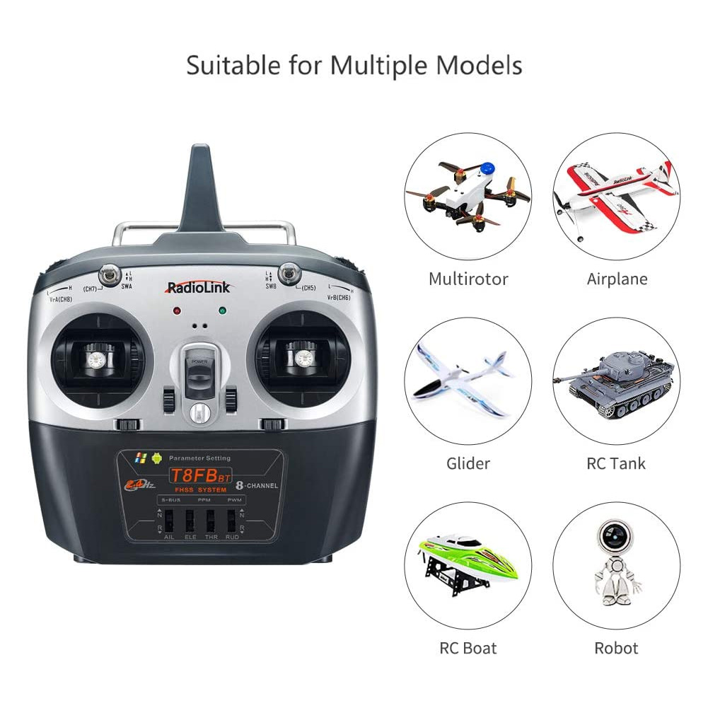 Radiolink T8FB V2 8CH RC Trans - Receiver Sbus 8Ch ulasan dan harga