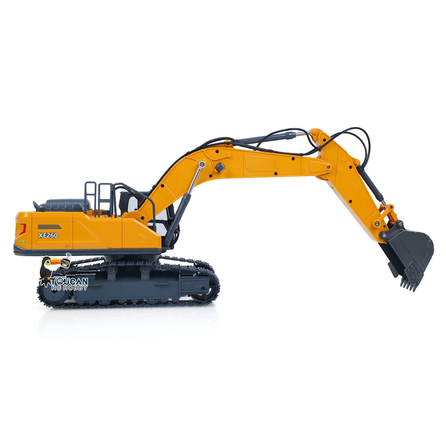 1/18 HUINA XE1260 Electric RC  - Rc Excavator Hydraulic ulasan dan harga