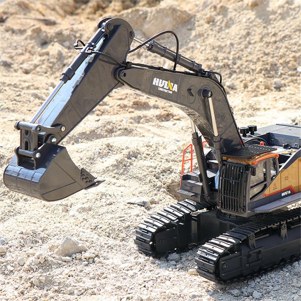 HUINA 592 1:14 Big Remote Cont - Rc Excavator Hydraulic ulasan dan harga