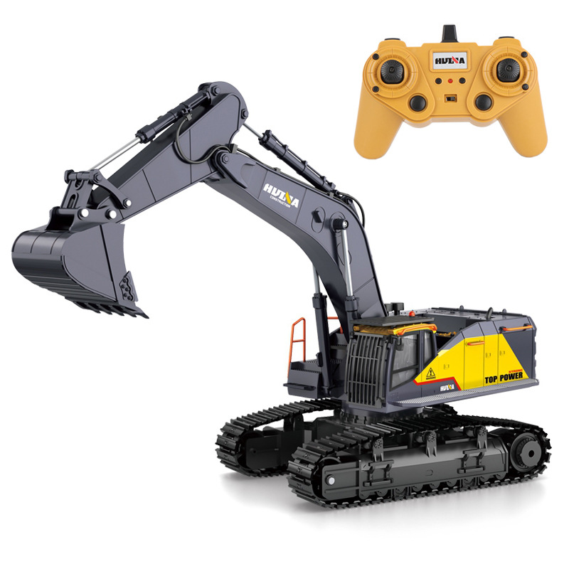 HUINA 592 1:14 Big Remote Cont - Rc Excavator Hydraulic ulasan dan harga