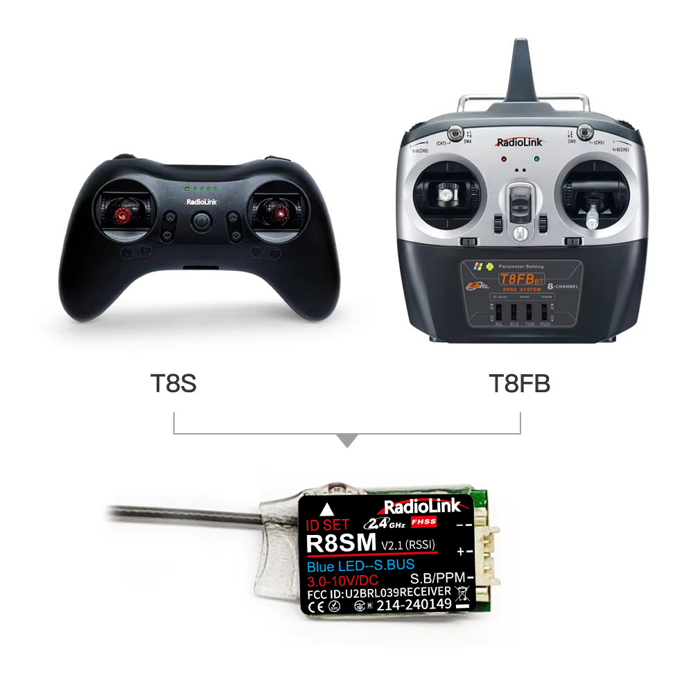 RadioLink R8SM 8CH 2.4GHz Supe - Receiver Sbus 8Ch ulasan dan harga