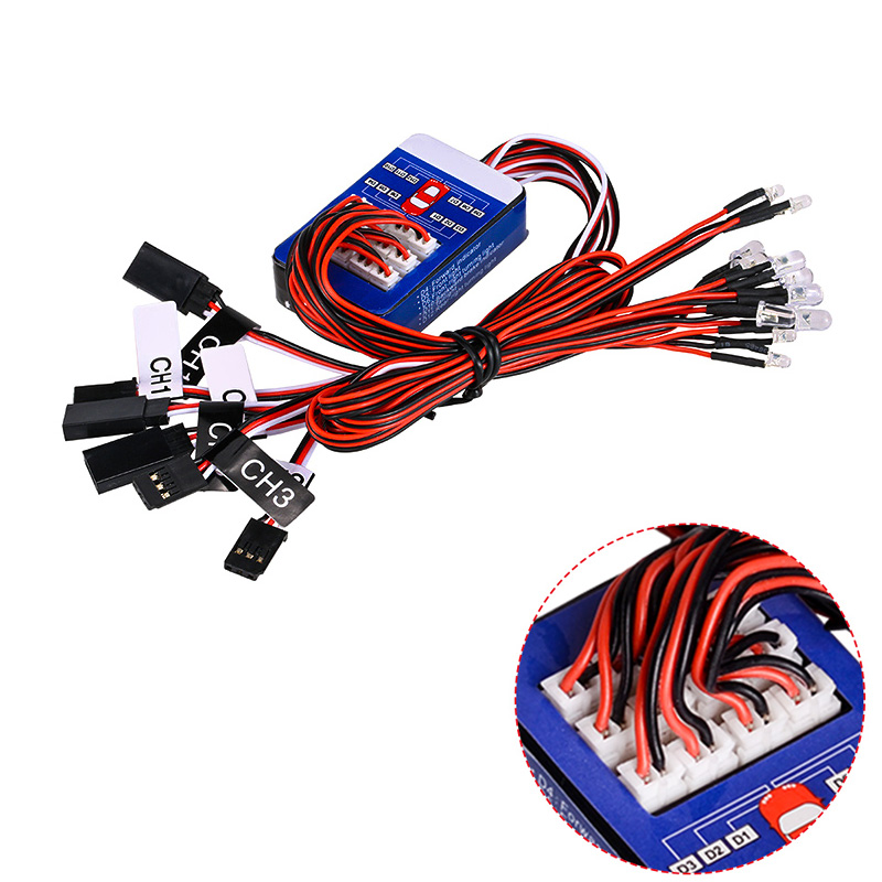 Rc 12 LED Lighting System Kit  - Rc Hobby Drift Car ulasan dan harga