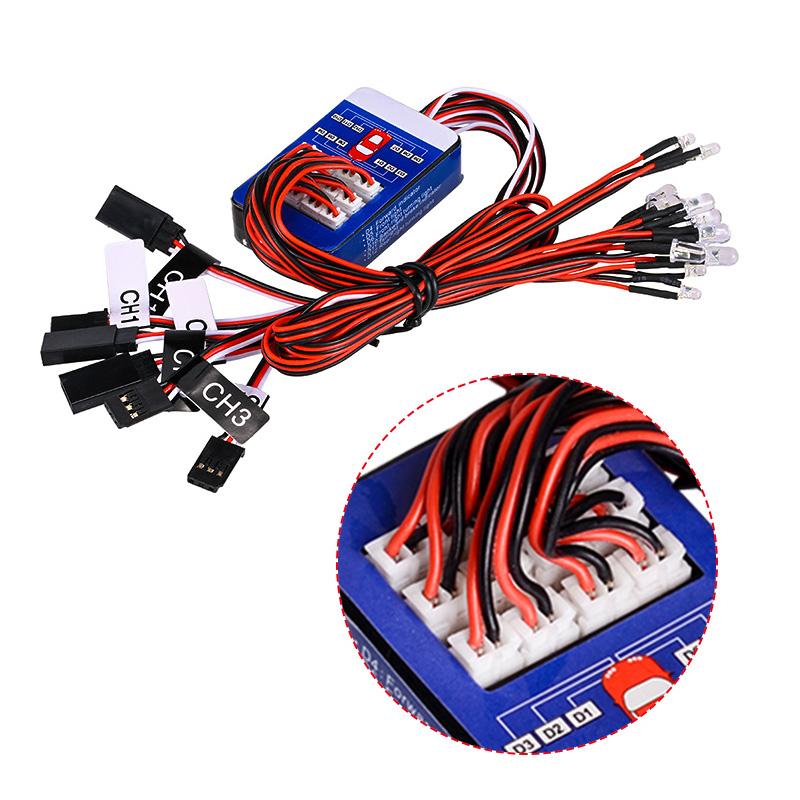 Rc 12 LED Lighting System Kit  - Rc Hobby Drift Car ulasan dan harga