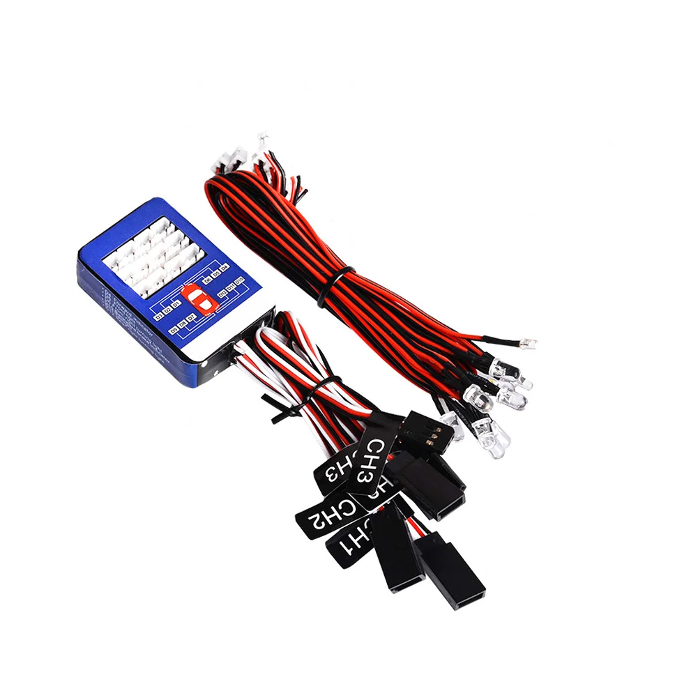Rc 12 LED Lighting System Kit  - Rc Hobby Drift Car ulasan dan harga