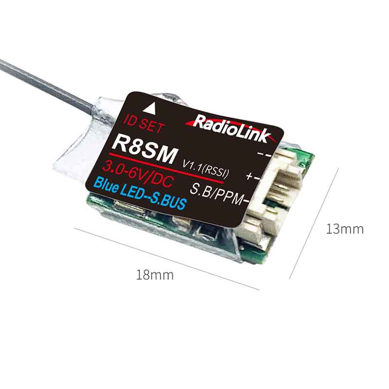 Radiolink R8SM 8CH 2.4G Receiv - Receiver Sbus 8Ch ulasan dan harga