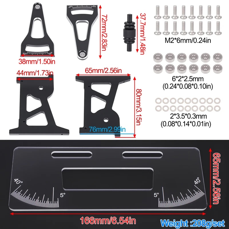 CNC Aluminum RC Chassis Setup  - Rc Hobby Drift Car ulasan dan harga