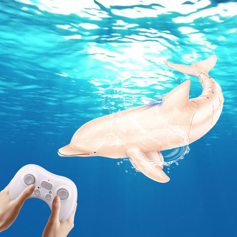 Rc Dolphin Whale Spray Water L - Rc Submarine Water ulasan dan harga
