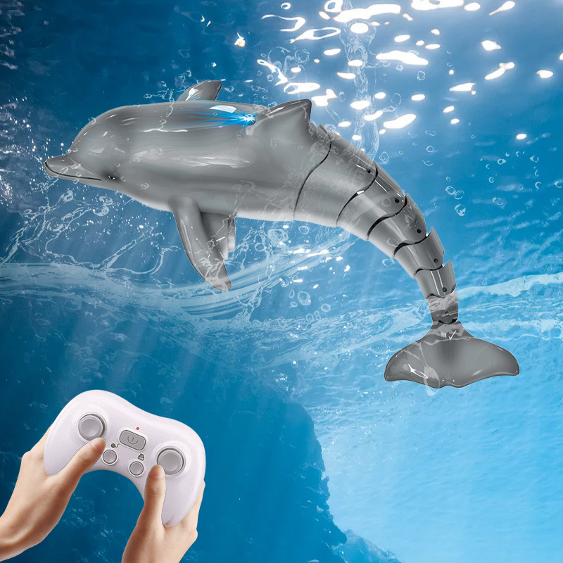 Rc Dolphin Whale Spray Water L - Rc Submarine Water ulasan dan harga