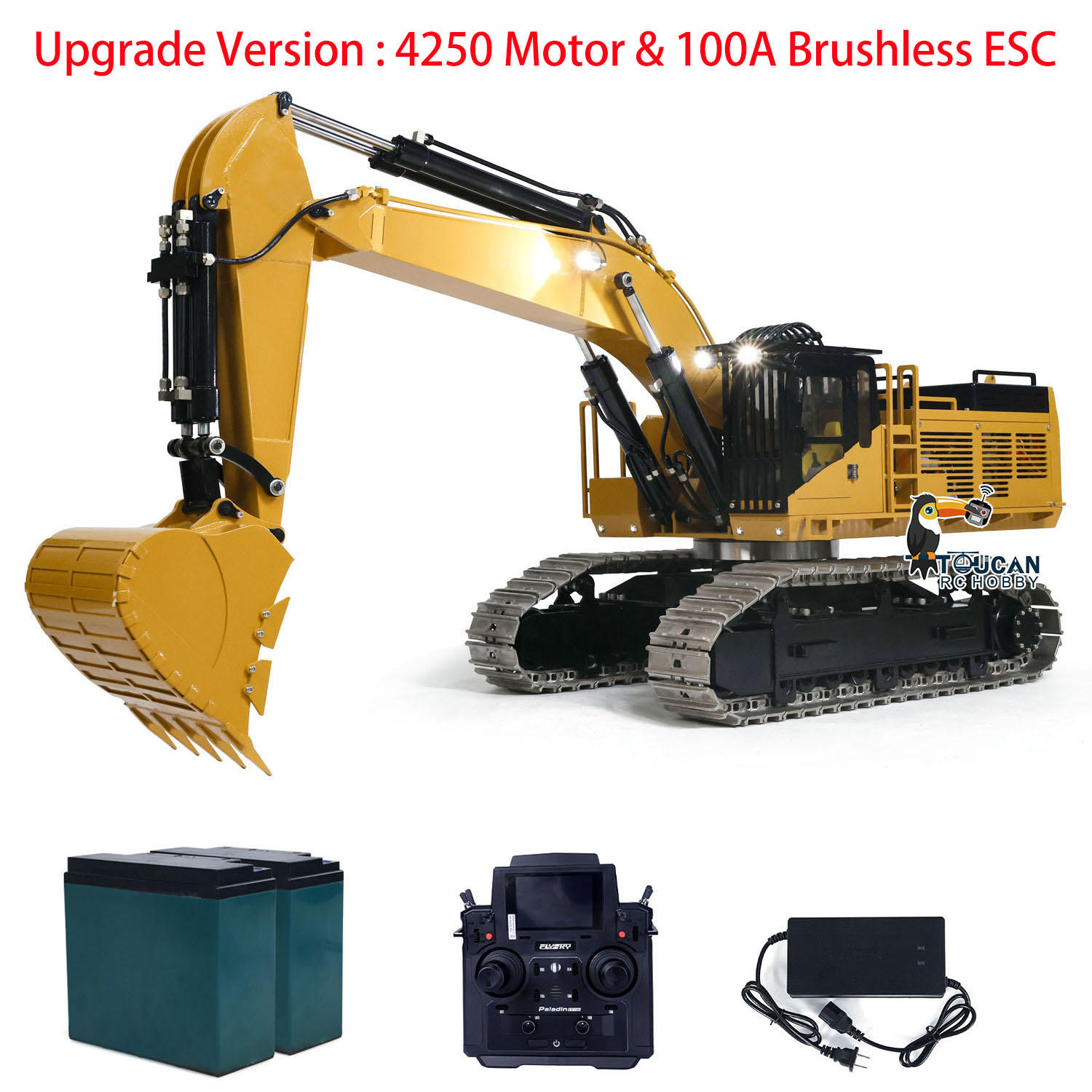 1/8 RC Hydraulic Excavator 385 - Rc Excavator Hydraulic ulasan dan harga