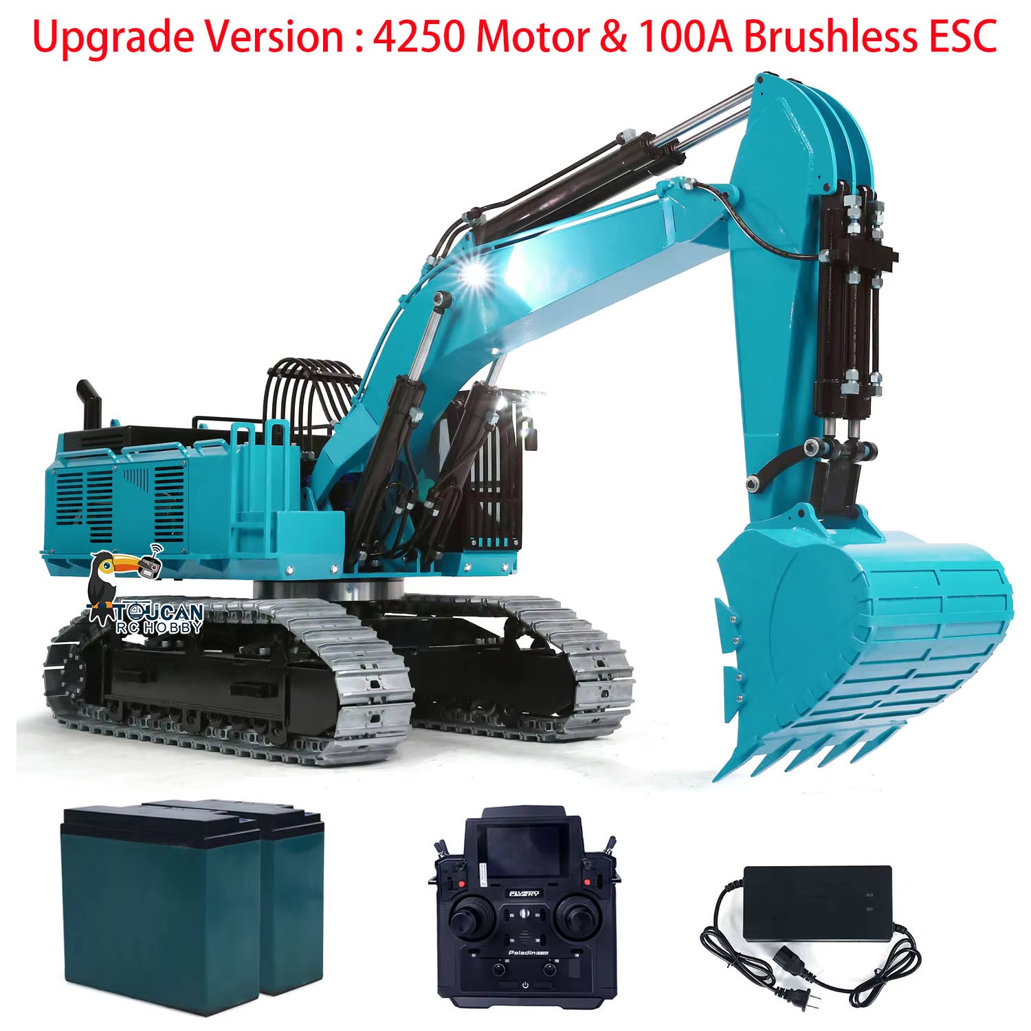 1/8 RC Hydraulic Excavator 385 - Rc Excavator Hydraulic ulasan dan harga