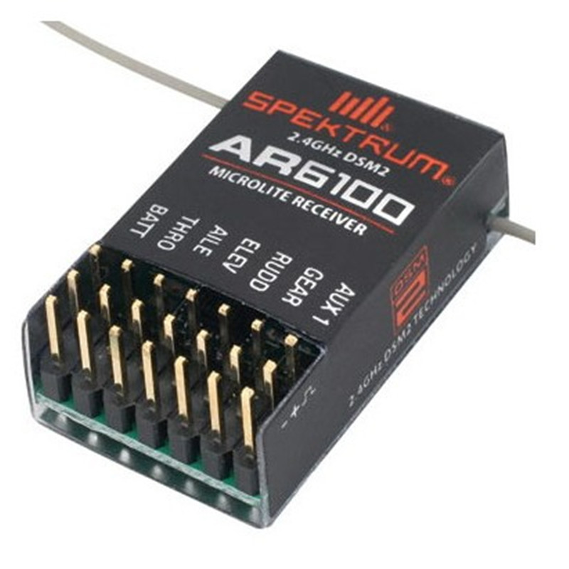 AR6100 DSM2 6CH 2.4GHz Receive - Rc Hobby Car ulasan dan harga