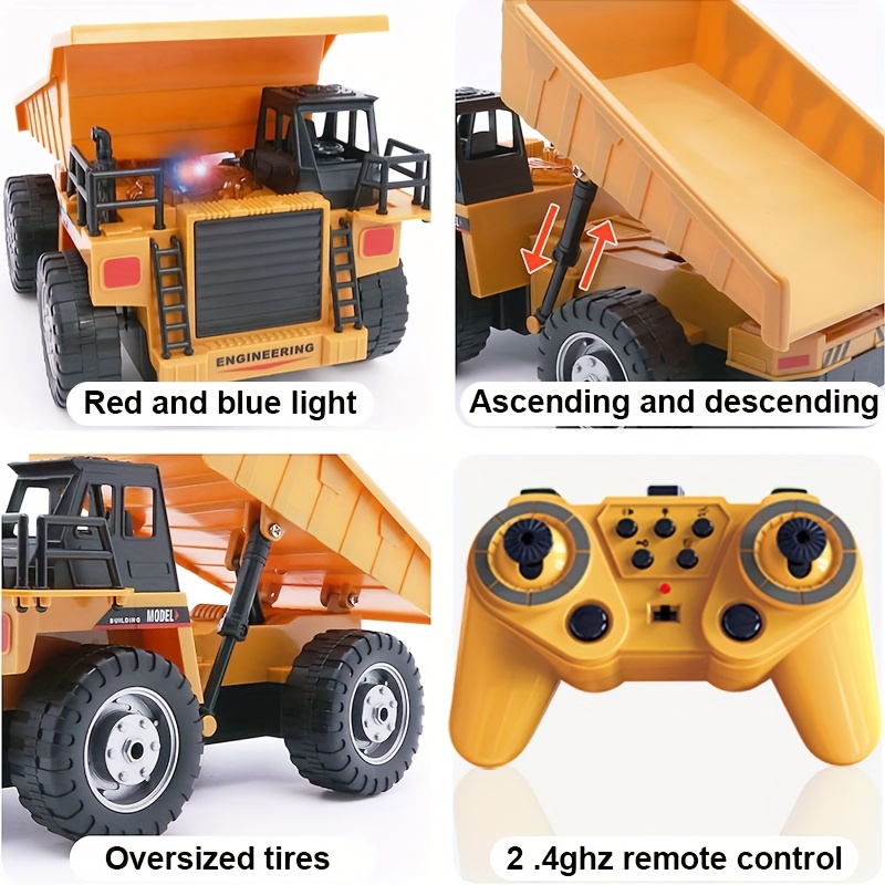 1:20 Scale 4WD RC Dump Truck 1 - Rc Excavator Hydraulic ulasan dan harga