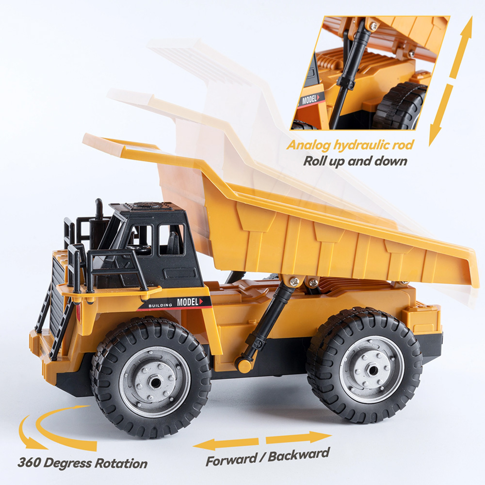1:20 Scale 4WD RC Dump Truck 1 - Rc Excavator Hydraulic ulasan dan harga