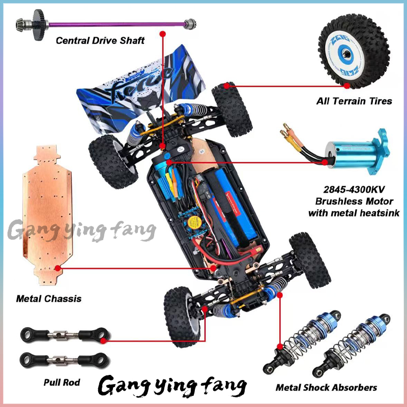 1/12 124017 Wltoys -V8  2.4G R - Rc Hobby Drift Car ulasan dan harga