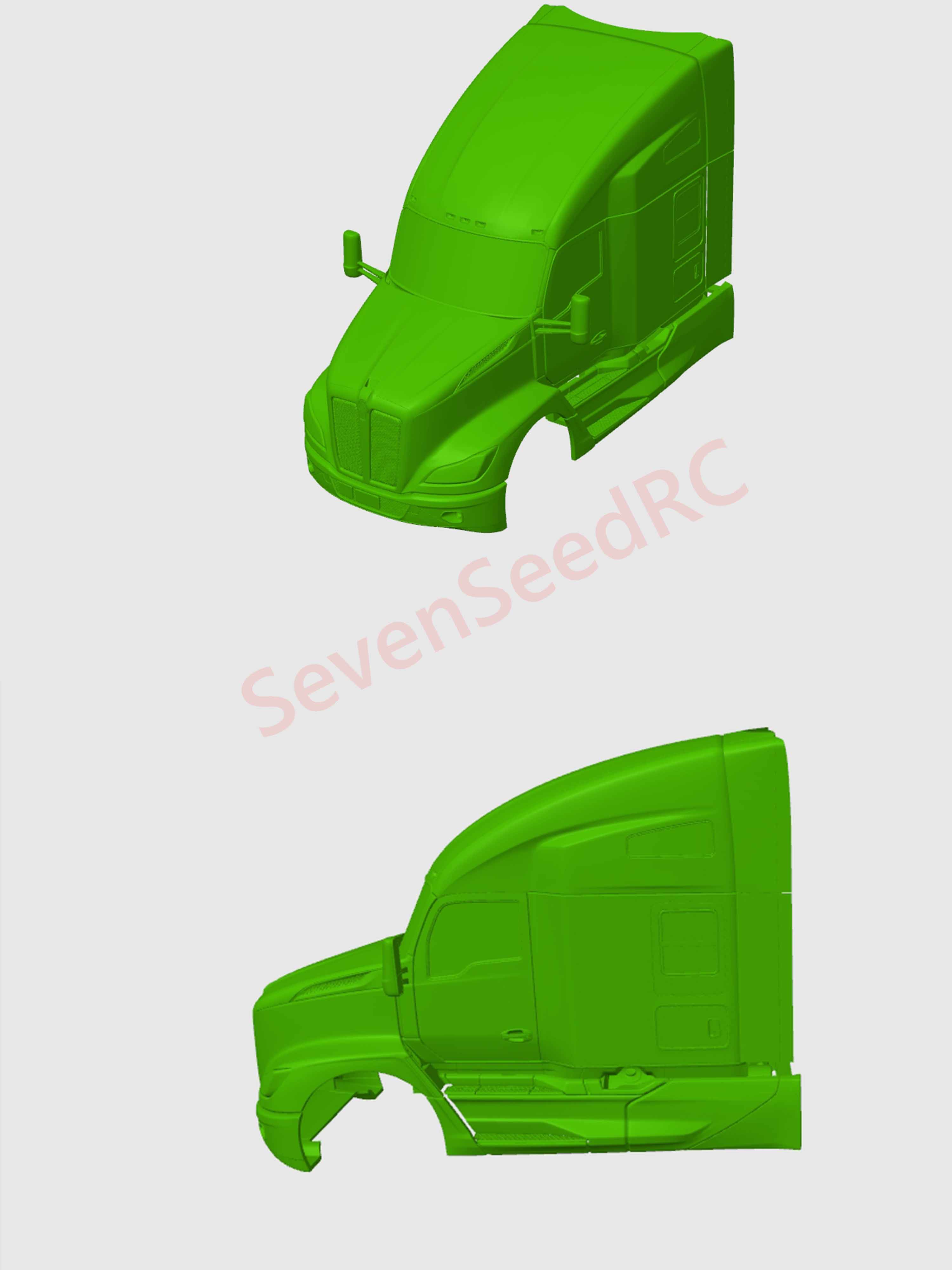 3d Printed Truck KENWORTH T680 - Rc Excavator Hydraulic ulasan dan harga