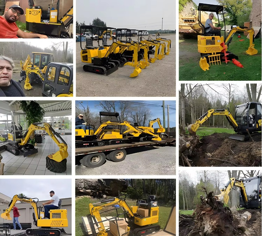 Customized 0.8 Ton Small Digge - Rc Excavator Hydraulic ulasan dan harga