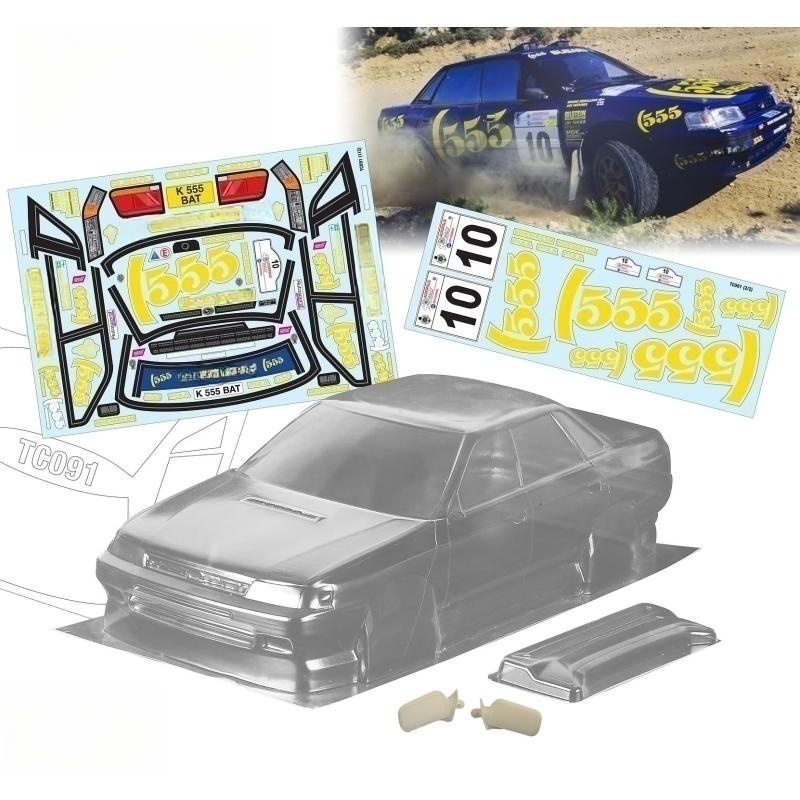 TeamC Bodies 1/10 Legacy Rally - Rc Hobby Drift Car ulasan dan harga